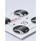 Magni LONG DISTANCE ЧЕРНЫЙ Магнитные держатели спортивных номеров - фото 308870