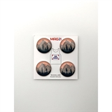 Magni ГОРЫ ПЕРСИК Магнитные держатели спортивных номеров - фото 308887