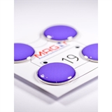 Magni ФИОЛЕТОВЫЙ Магнитные держатели спортивных номеров - фото 308938