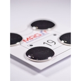 Magni ЧЕРНЫЙ Магнитные держатели спортивных номеров - фото 308943