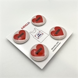 Magni I LOVE RUN Магнитные держатели спортивных номеров - фото 308982