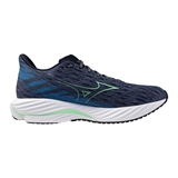 Mizuno WAVE RIDER 28 Кроссовки беговые Темно-синий/Зеленый - фото 309022