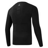 Jögel PERFORMDRY REFEREE BASELAYER TEE LS Футболка компрессионная с длинным рукавом судейская Черный - фото 309397