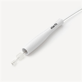 Starfit RP-501 ПВХ Скакалка с пластиковыми ручками 3м Белый - фото 309426