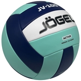 Jögel JV-100 ACTIVE 2025 Мяч волейбольный Темно-синий/Голубой/Белый - фото 309487