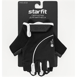 Starfit WG-202 Перчатки для фитнеса Черный/Белый - фото 309766