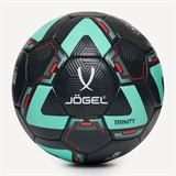 Jögel TRINITY №5 2025 Мяч футбольный Черный/Мятный - фото 309800