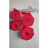 Rusbrand KS102 Разметка для пляжного волейбола 8х16 м. с колышками - фото 310027