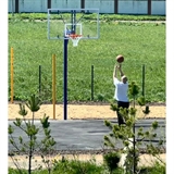 Rusbrand KS164 Стойка баскетбольная стационарная под бетонирование вынос 1,2 м - фото 310121 Rusbrand KS164 Стойка баскетбольная стационарная под бетонирование вынос 1,2 м - фото 310121