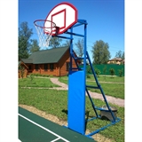 Rusbrand KS167 Стойка баскетбольная/стритбольная складная с щитом, кольцом и сеткой - фото 310130 Rusbrand KS167 Стойка баскетбольная/стритбольная складная с щитом, кольцом и сеткой - фото 310130