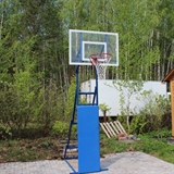 Rusbrand KS167 Стойка баскетбольная/стритбольная складная с щитом, кольцом и сеткой - фото 310131 Rusbrand KS167 Стойка баскетбольная/стритбольная складная с щитом, кольцом и сеткой - фото 310131