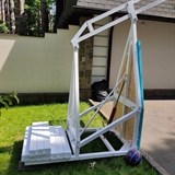 Rusbrand KS170 Стойка баскетбольная мобильная складная с гидравлическим механизмом, МАССОВАЯ, вынос 2,25 м - фото 310147 Rusbrand KS170 Стойка баскетбольная мобильная складная с гидравлическим механизмом, МАССОВАЯ, вынос 2,25 м - фото 310147