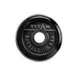 Rusbrand 16181 Диск стальной обрезиненный 0,5 кг, внутренний диаметр 26 мм - фото 310463