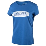 Mikasa MANICA CORTA Футболка Синий/Белый - фото 310642