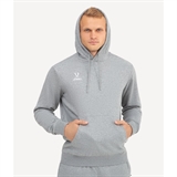 Jögel ESSENTIAL COTTON HOODIE 2025 Толстовка с капюшоном Серый меландж - фото 311079 Jögel ESSENTIAL COTTON HOODIE 2025 Толстовка с капюшоном Серый меландж - фото 311079