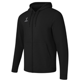 Jögel ESSENTIAL COTTON FZ HOODIE Толстовка с капюшоном на молнии Черный - фото 311144