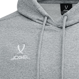 Jögel ESSENTIAL COTTON HOODIE 2025 Толстовка с капюшоном детская Серый меландж - фото 311154