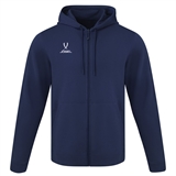 Jögel ESSENTIAL COTTON FZ HOODIE Толстовка с капюшоном на молнии детская Темно-синий - фото 311190