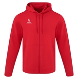 Jögel ESSENTIAL COTTON FZ HOODIE Толстовка с капюшоном на молнии детская Красный - фото 311274