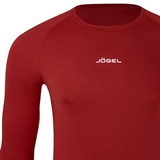 Jögel CAMP PERFORMDRY BASELAYER LS TEE Футболка компрессионная с длинным рукавом Гранатовый - фото 311477