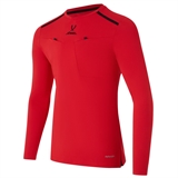 Jögel DIVISION PERFORMDRY REFEREE LS TEE Футболка судейская с длинным рукавом Красный - фото 311494