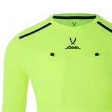 Jögel DIVISION PERFORMDRY REFEREE LS TEE Футболка судейская с длинным рукавом Желтый неон - фото 311521