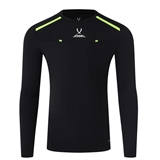 Jögel DIVISION PERFORMDRY REFEREE LS TEE Футболка судейская с длинным рукавом Черный - фото 311537