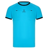 Jögel REFEREE TEE Футболка судейская Голубой/Черный - фото 311615 Jögel REFEREE TEE Футболка судейская Голубой/Черный - фото 311615