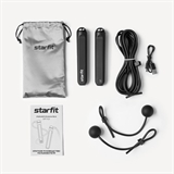 Starfit RP-701 ПВХ Скакалка умная 3м Черный - фото 311626