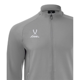 Jögel PREMIER PERFORMDRY TRAINING FZ JACKET Джемпер тренировочный на молнии Серый - фото 311928 Jögel PREMIER PERFORMDRY TRAINING FZ JACKET Джемпер тренировочный на молнии Серый - фото 311928
