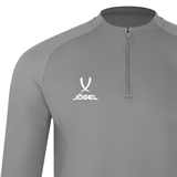 Jögel PREMIER PERFORMDRY TRAINING 1/4 ZIP TOP Джемпер тренировочный Серый - фото 312035 Jögel PREMIER PERFORMDRY TRAINING 1/4 ZIP TOP Джемпер тренировочный Серый - фото 312035