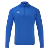 Jögel PREMIER PERFORMDRY TRAINING 1/4 ZIP FLEECE TOP Джемпер ветрозащитный Синий - фото 312075