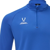 Jögel PREMIER PERFORMDRY TRAINING 1/4 ZIP FLEECE TOP Джемпер ветрозащитный Синий - фото 312078