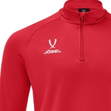 Jögel PREMIER PERFORMDRY TRAINING 1/4 ZIP FLEECE TOP Джемпер ветрозащитный Красный - фото 312097 Jögel PREMIER PERFORMDRY TRAINING 1/4 ZIP FLEECE TOP Джемпер ветрозащитный Красный - фото 312097