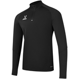 Jögel PREMIER PERFORMDRY TRAINING 1/4 ZIP FLEECE TOP Джемпер ветрозащитный Черный - фото 312196
