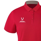 Jögel PREMIER PERFORMDRY CVC POLO (W) Поло женское Красный - фото 312407