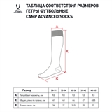 Jögel CAMP ADVANCED SOCKS 2025 Гетры футбольные Серый/Белый - фото 312470