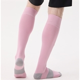 Jögel CAMP BASIC SOCKS 2025 Гетры футбольные Розовый/Белый - фото 312488