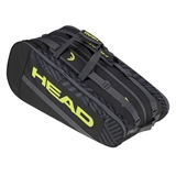 Head BASE RACQUET BAG L Сумка для ракеток Черный/Салатовый - фото 312862