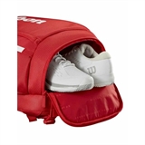 Wilson SUPER TOUR BACKPACK Рюкзак теннисный Красный - фото 312934 Wilson SUPER TOUR BACKPACK Рюкзак теннисный Красный - фото 312934