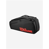 Wilson CLASH V3 6R Сумка для 6 теннисных ракеток Черный/Красный - фото 312956