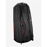 Wilson CLASH V3 6R Сумка для 6 теннисных ракеток Черный/Красный - фото 312963