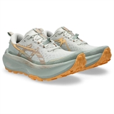 Asics TRABUCO MAX 4 (W) Кроссовки беговые женские Серый/Оранжевый - фото 313168
