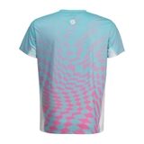 Insanity CHAOS ORDER Футболка беговая Голубой/Розовый - фото 313322