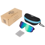 Moax VIRU Очки солнцезащитные Черный/Бирюзовый - фото 313360