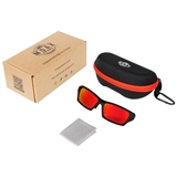 Moax ENIGMA Очки солнцезащитные Черный/Красный - фото 313380