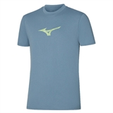 Mizuno Athletics RB Tee Футболка Голубой - фото 313682