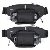 Mizuno 2WAY WAIST PORCH CR Сумка на пояс Черный - фото 313699