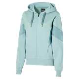 Mizuno Athletics RB Sweat Jacket (W) куртка Голубой - фото 313756