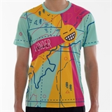 Wonder Trail Футболка мужская Wonder Trail topo green Белый/Синий - фото 313777